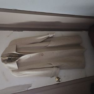 Wool blend long Coat